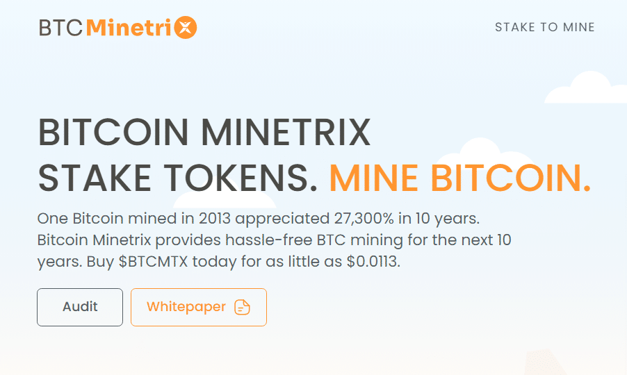 Bitcoin Minetrix PR 02.11.