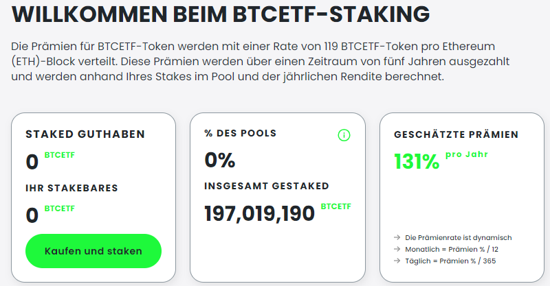 BTCETF Staking