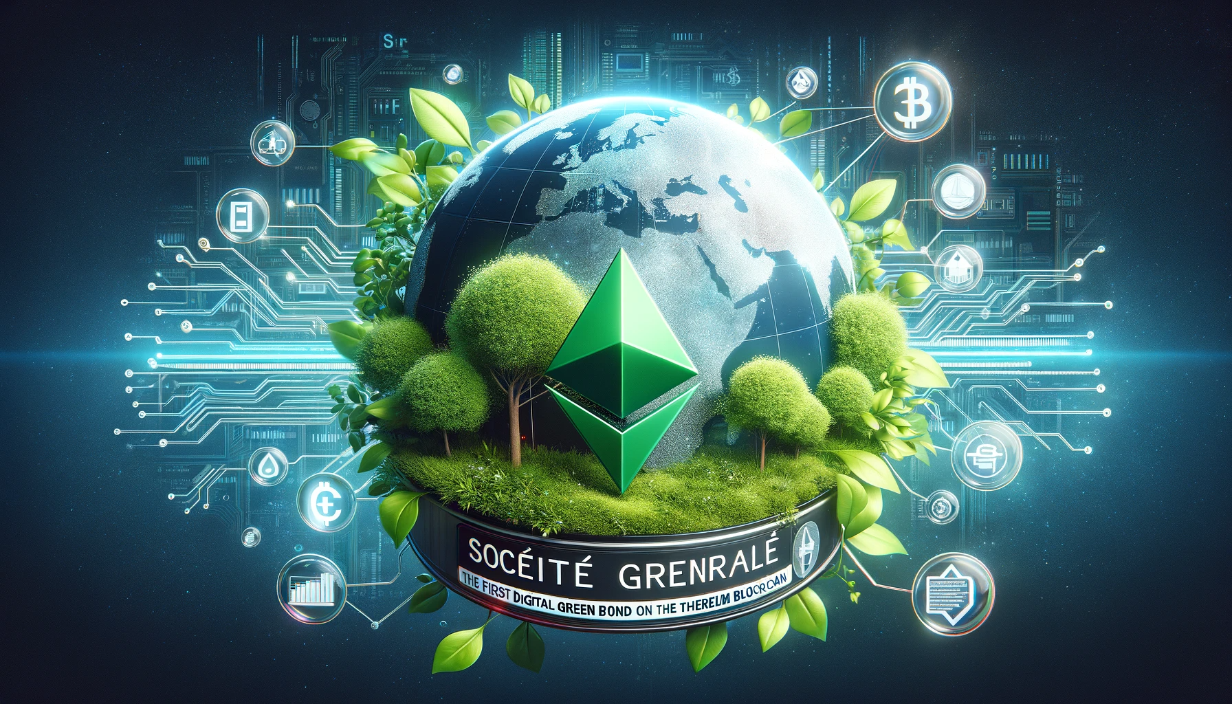 Revolution im Finanzsektor: Societe Generale lanciert ersten digitalen grünen Bond auf Ethereum-Blockchain