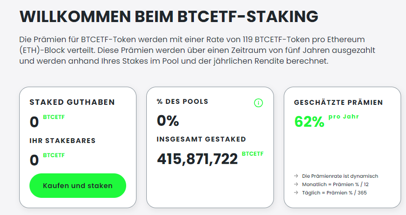BTCETF staking