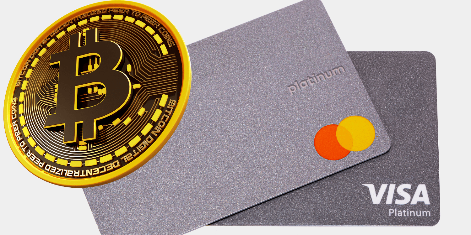 Visa Karten mit Bitcoin