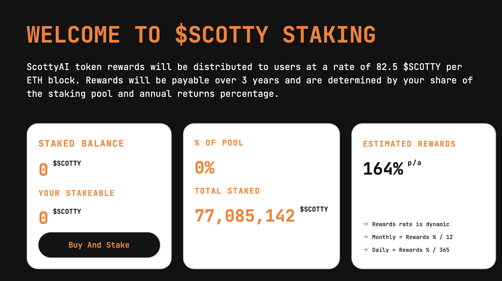 Scotty Staking 