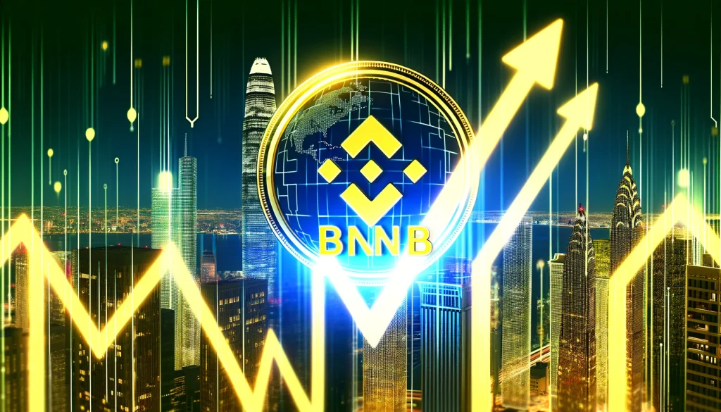 BNB mit Chart