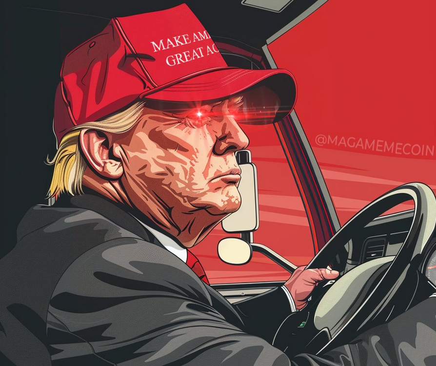 Memecoin MAGA (TRUMP) pumpt 649 % in 1 Monat und 16.809.166 % seit Start