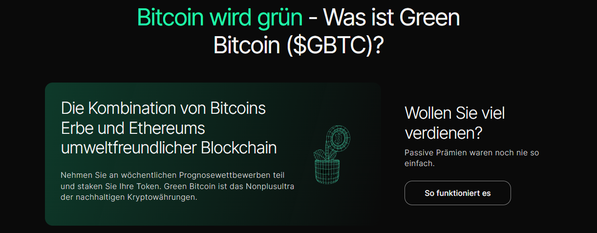 Green Bitcoin