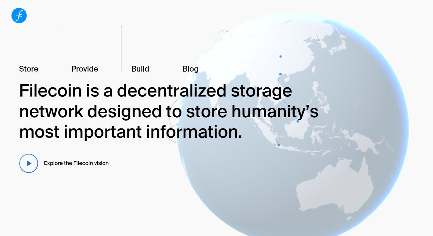 Filecoin Website