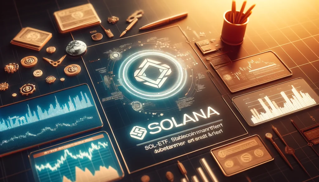 Solana News SOL-ETF, Stablecoin-Marktfuehrer, Update & mehr