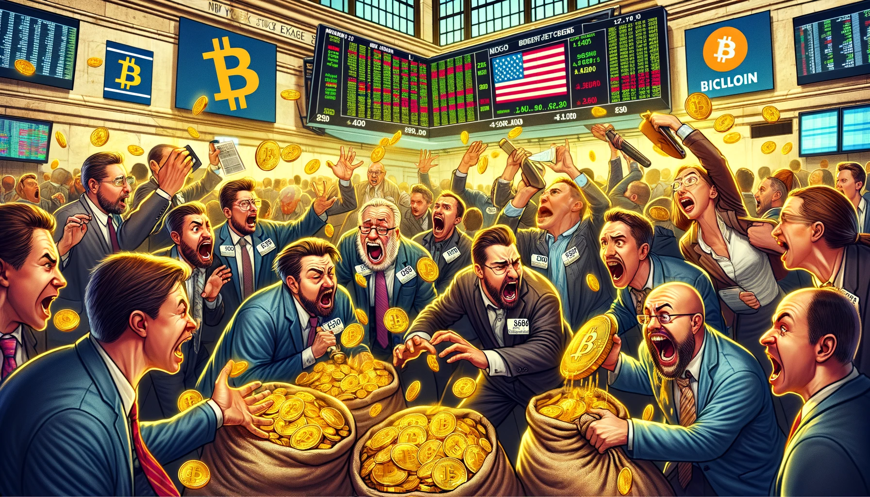 Bitcoin News Enthuellungen - Grossinvestoren stuerzen sich auf BTC