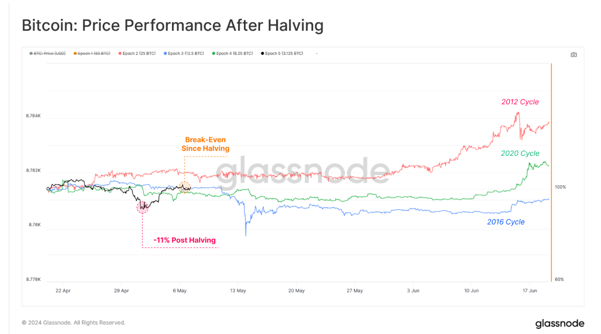 Bitcoin Preis Performance