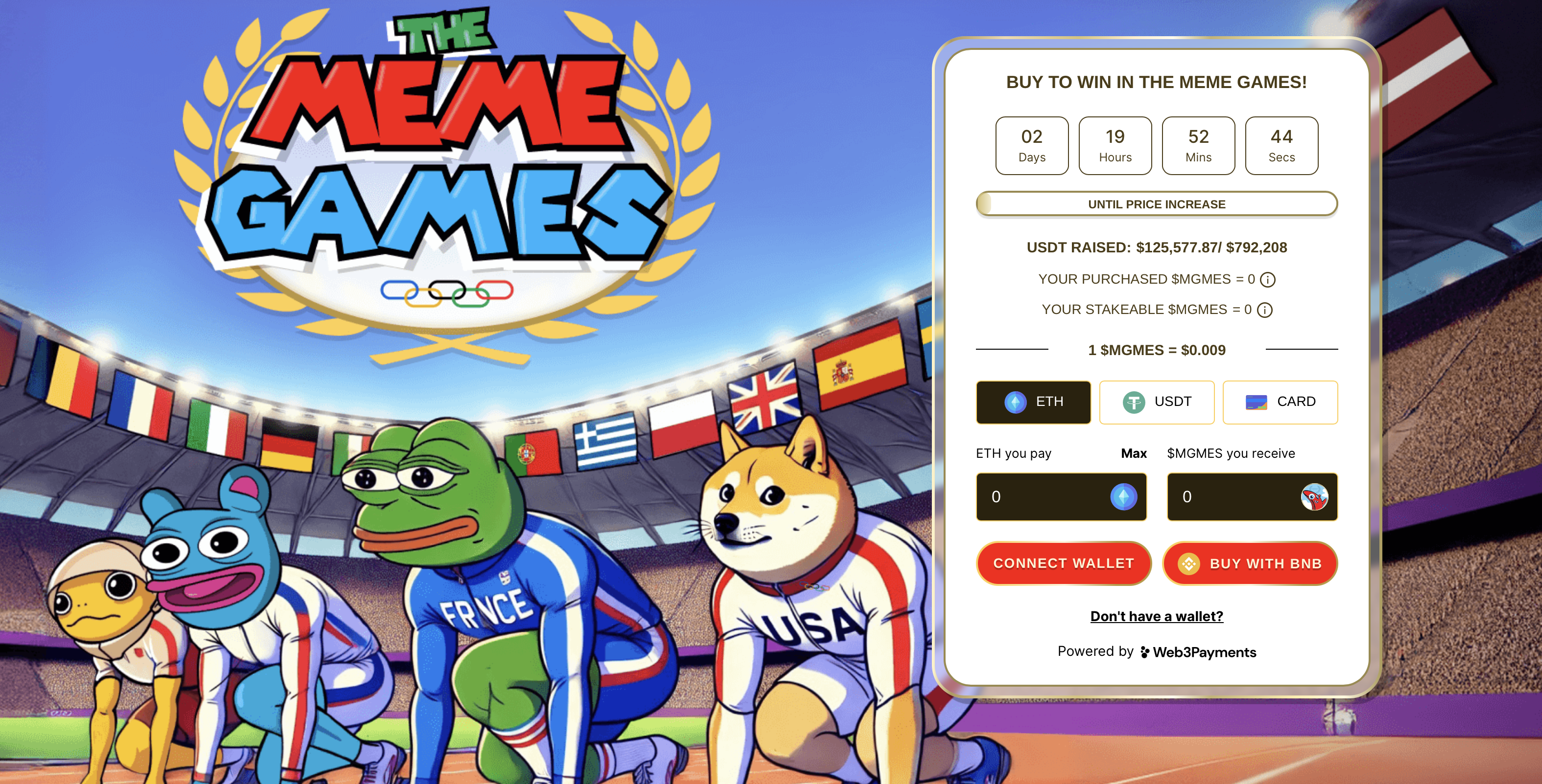 MGMES explodiert auf 125.000 $: Was steckt hinter dem Olympia-Coin The Meme Games? 