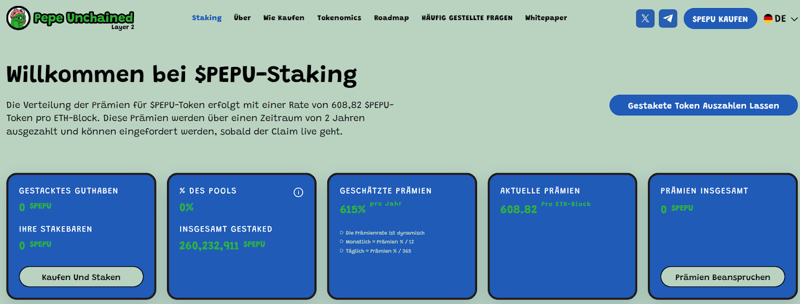 PEPU Staking 