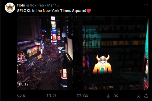 Floki Times Square