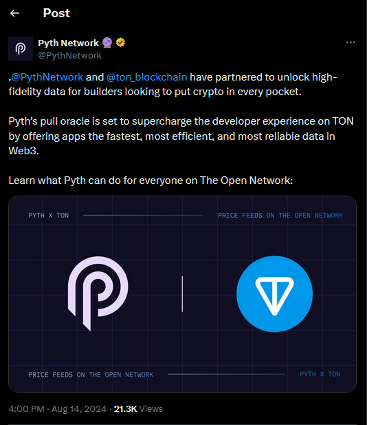 Ton Pyth Network