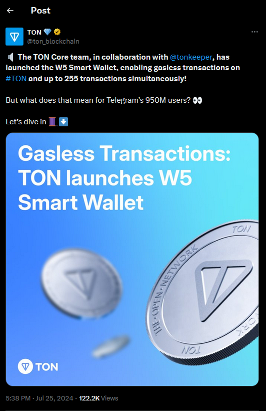 ton w5 smart wallet