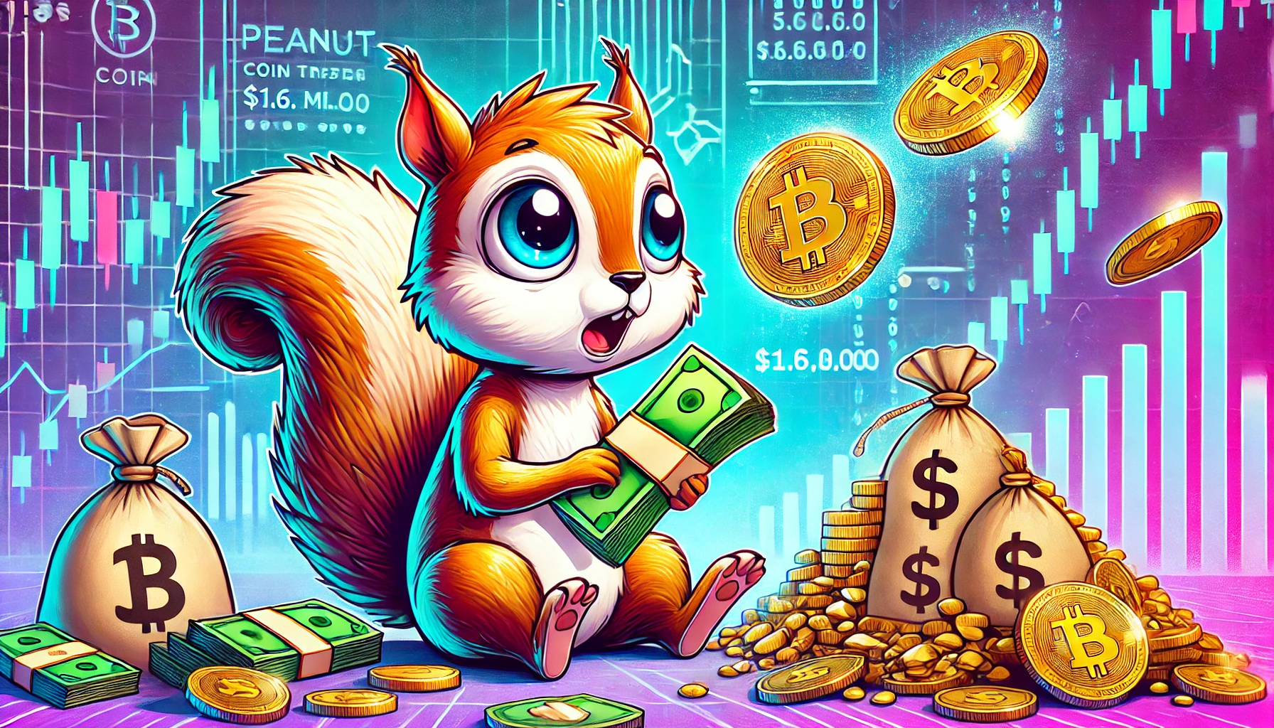 Peanut: Meme Coin Trader verkauft zu früh und lässt sich 1,6 Millionen Dollar entgehen