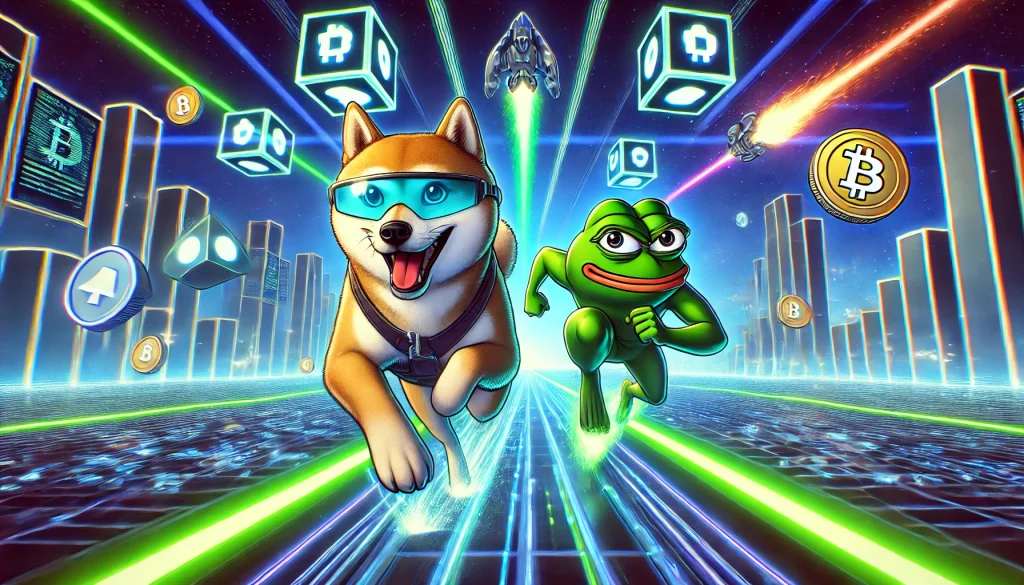 Shiba Inu vs. Pepe Unchained Beste Memecoin-Oekosysteme im Vergleich