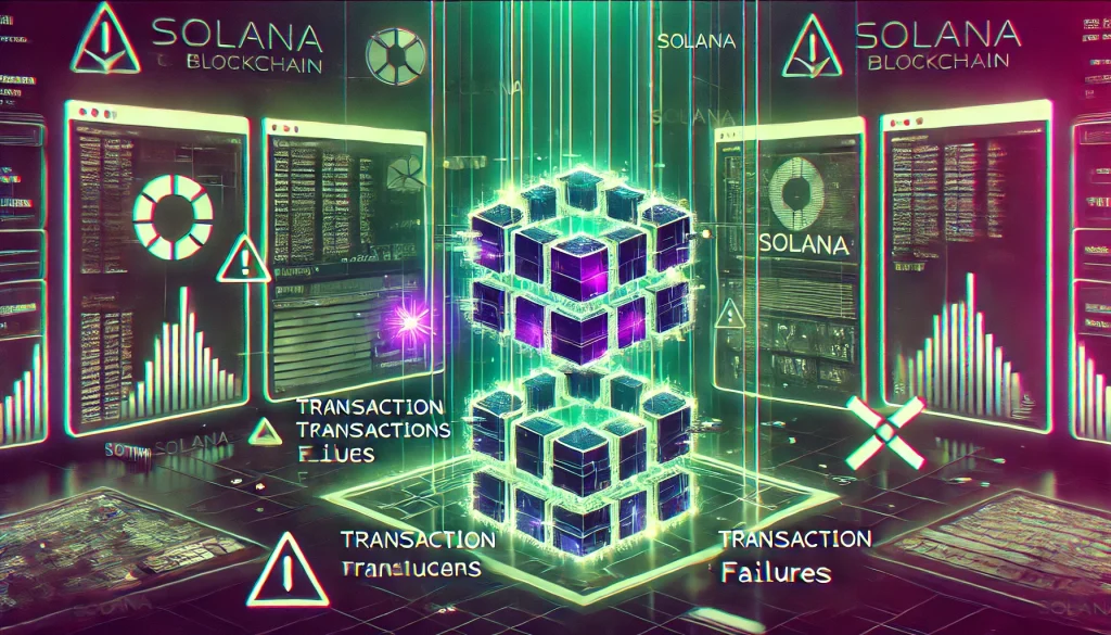 Transaktionsabbrueche durch Ueberlastungsprobleme von Solana