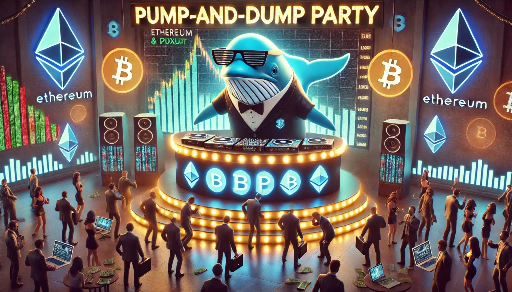 Nachteile-durch-die-Dominanz-der-Ethereum-Wale - Pump and Dump