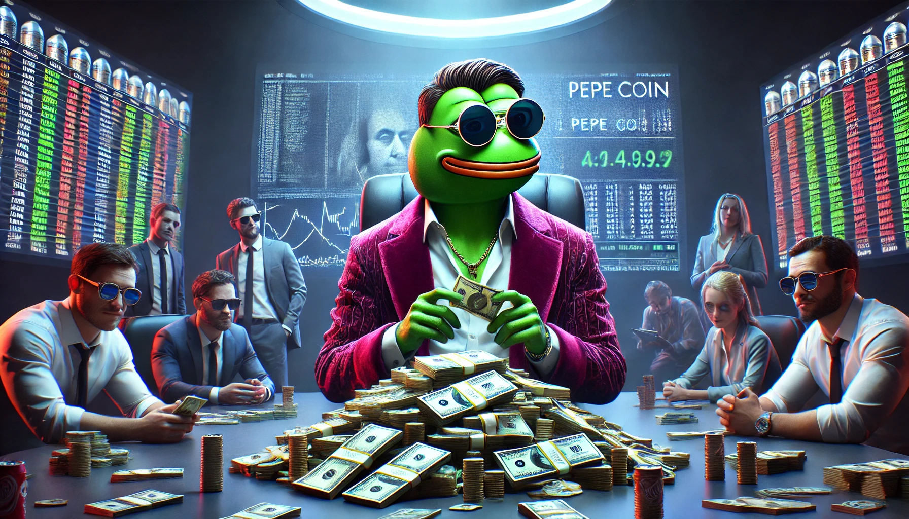 Pepe steigt 155 % in 1 Monat, während WEPE rasant 400.000 $ erzielt