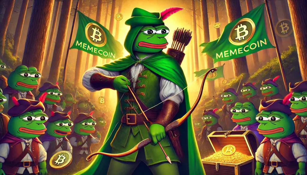 Wall Street Pepe Robin Hood