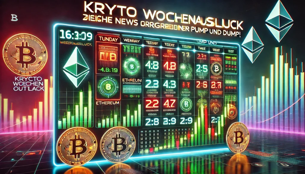 Krypto Wochenausblick Diese News entscheiden ueber Pump und Dump!