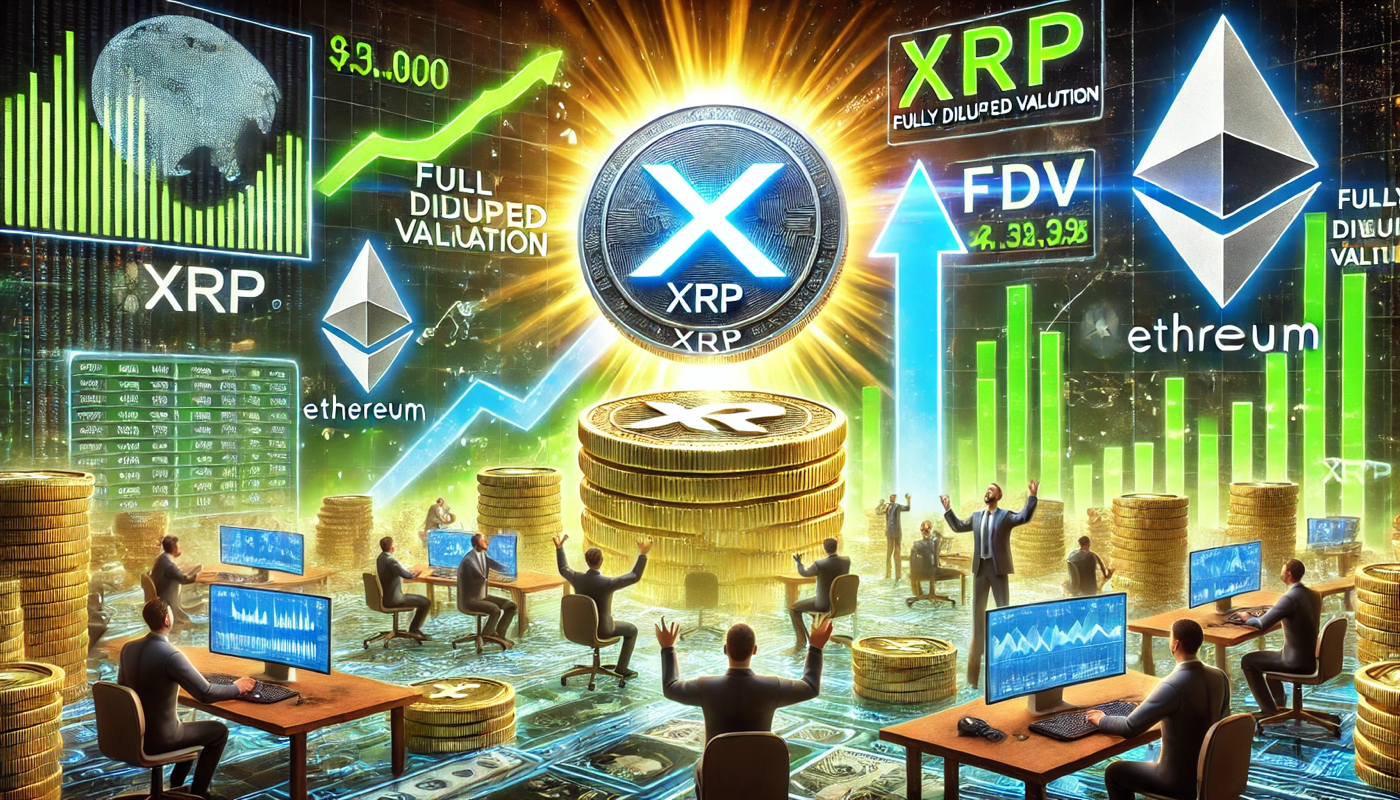 XRP überholt Ethereum bei Fully-Diluted-Valuation: Massive Kapitalzuflüsse