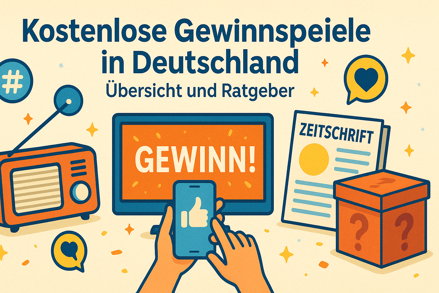 Kostenlose Gewinnspiele in Deutschland – Übersicht und Ratgeber