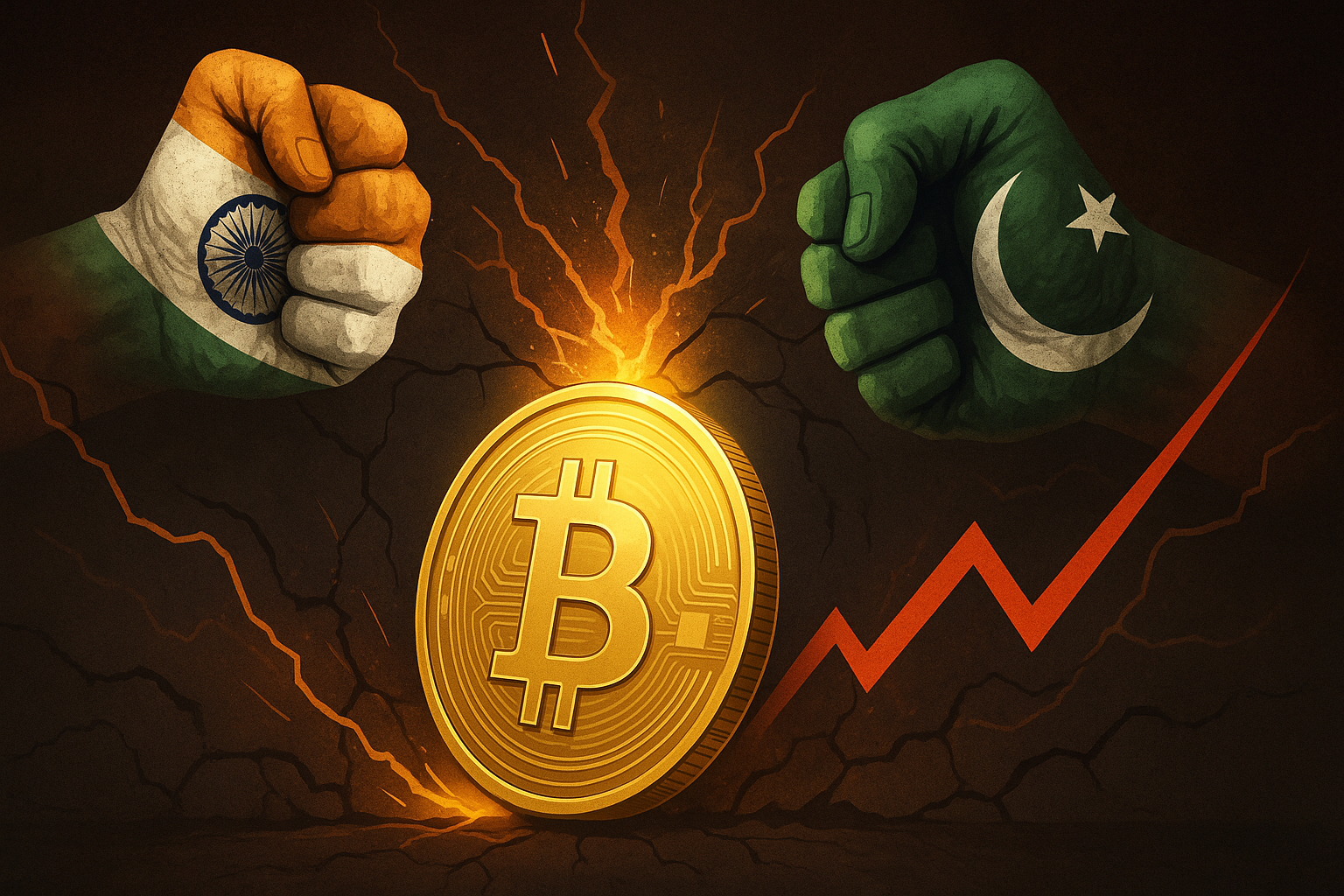 Konflikt zwischen Indien und Pakistan eskaliert – darum könnte der Bitcoin-Kurs darunter leiden