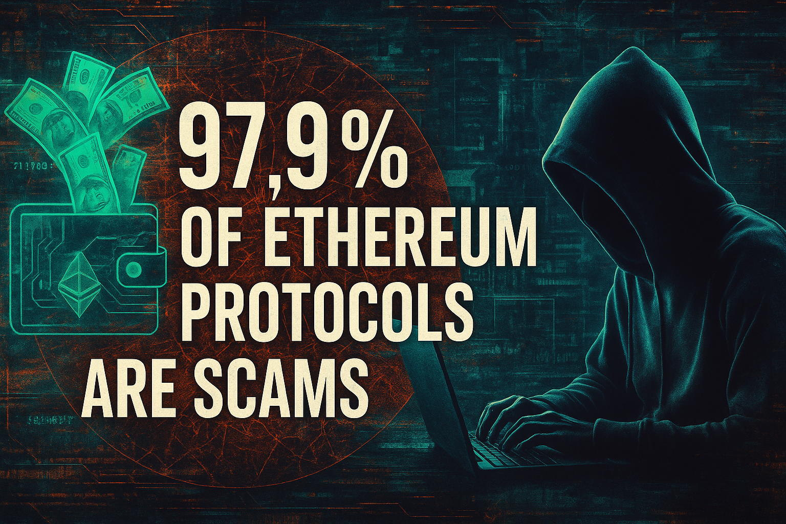 Ethereum-News: Größter Skandal mit 97,9 % betrügerischen Protokollen?
