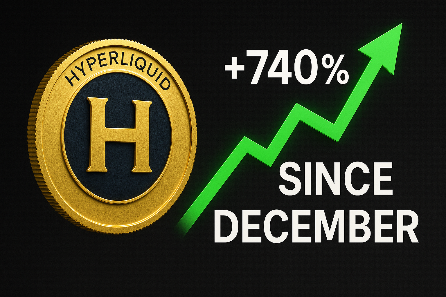 Hyperliquid News: Das steckt hinter den 740 % seit Dezember