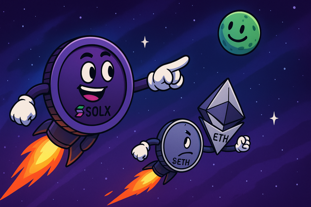 Solana uebersteigt Ethereum-L2s, Solaxy ICO will nach 38 Mio. $ revolutionieren