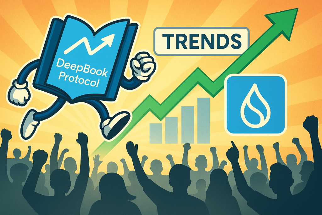 Sui Market-Maker DeepBook Protocol stuermt die Krypto-Trends