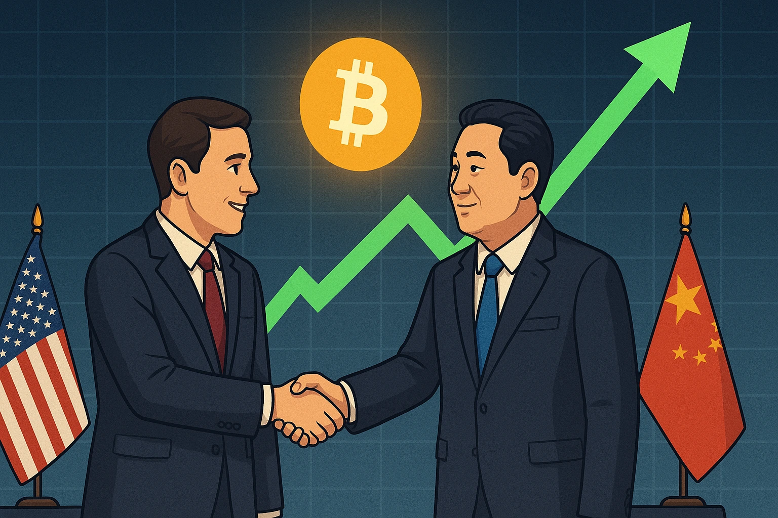Krypto News: USA und China einigen sich im Handelskrieg! Wie reagiert Bitcoin (BTC) jetzt?