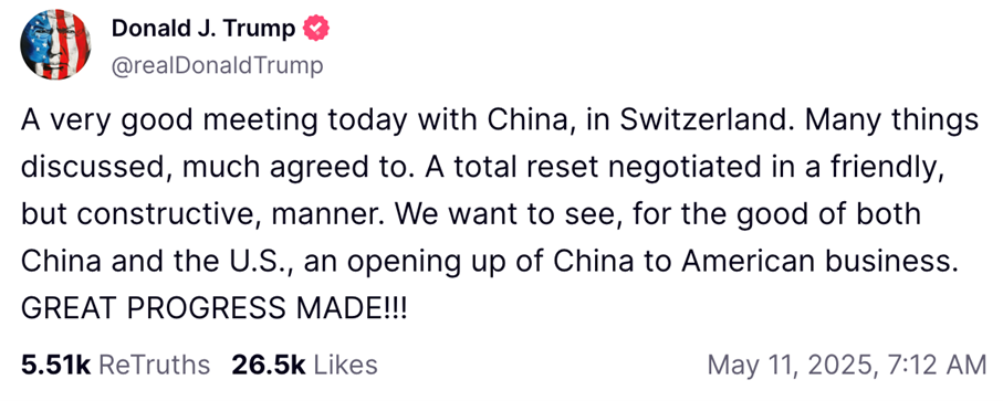 Verhandlungen China USA