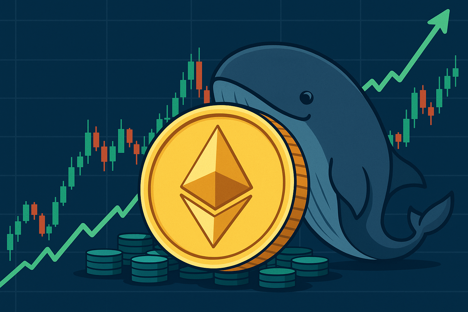 ETH-Akkumulation von Walen erreicht neue Dimensionen – darum steigen sie jetzt ein