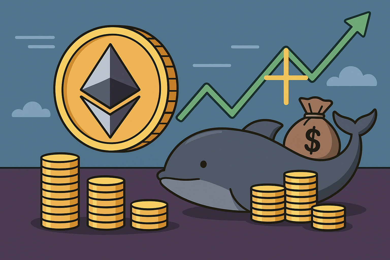 Ethereum-Wale nutzen die aktuelle Konsolidierung zum Akkumulieren – folgt bald eine Rallye über 3000 $?