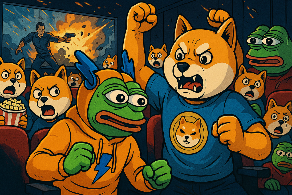 Beste Memecoins, die actiongeladener als jeder Hollywood-Film sind