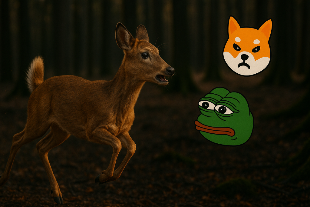 Darum sind die Memecoins ein guter Indikator fuer den Krypto-Markt