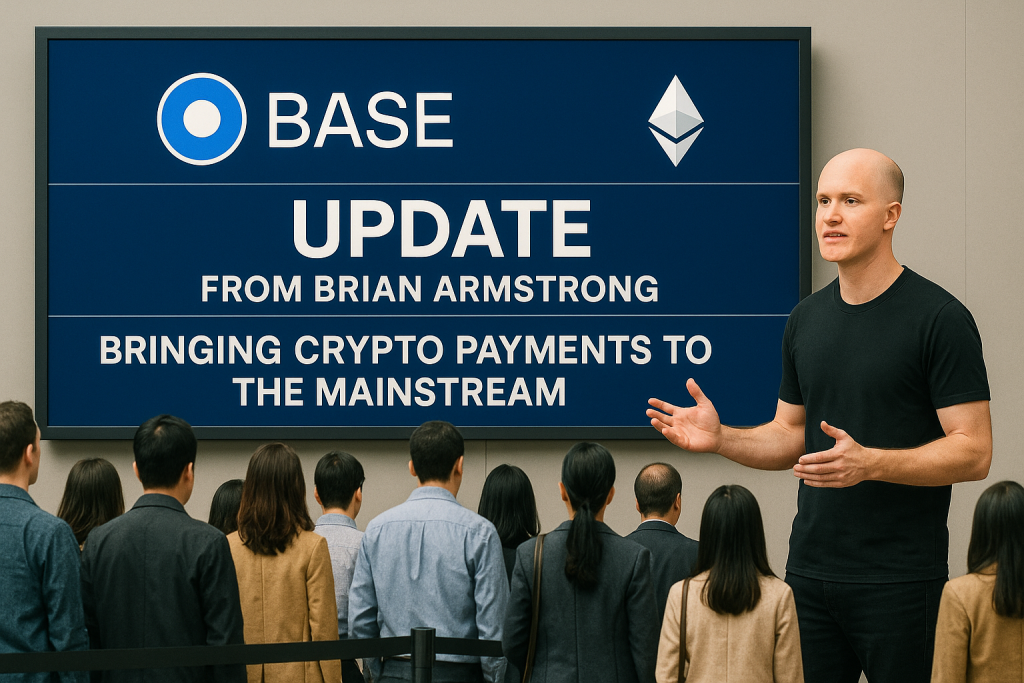 Krypto-News Coinbase-CEO ebnet ETH-L2 Base Mainstream-Adoption