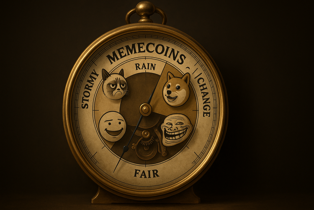 Krypto-News Das sagen Memecoins ueber aktuelles Sentiment und Zukunft