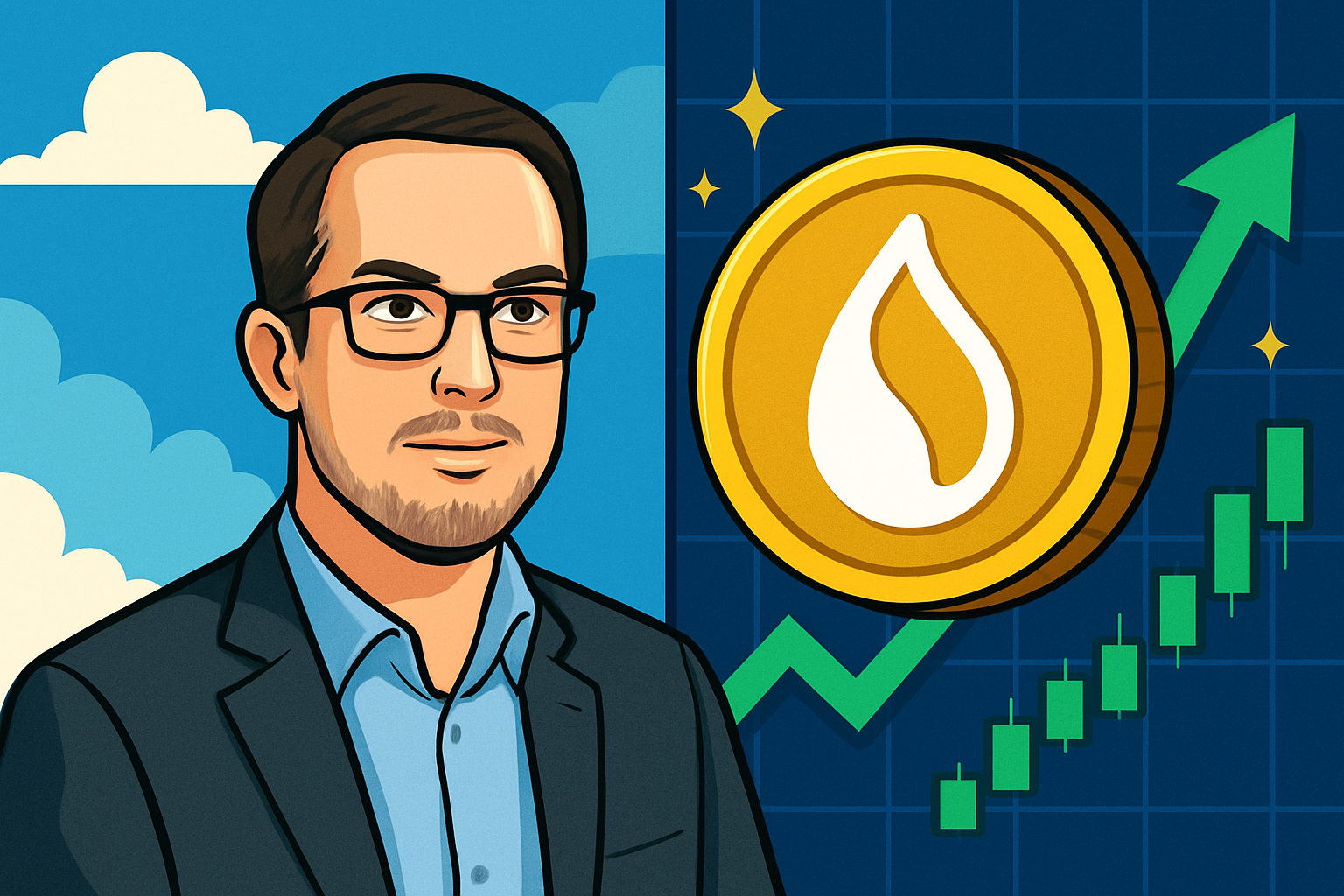 Krypto News: Darum ist Michaël van de Poppe bullisch für SUI