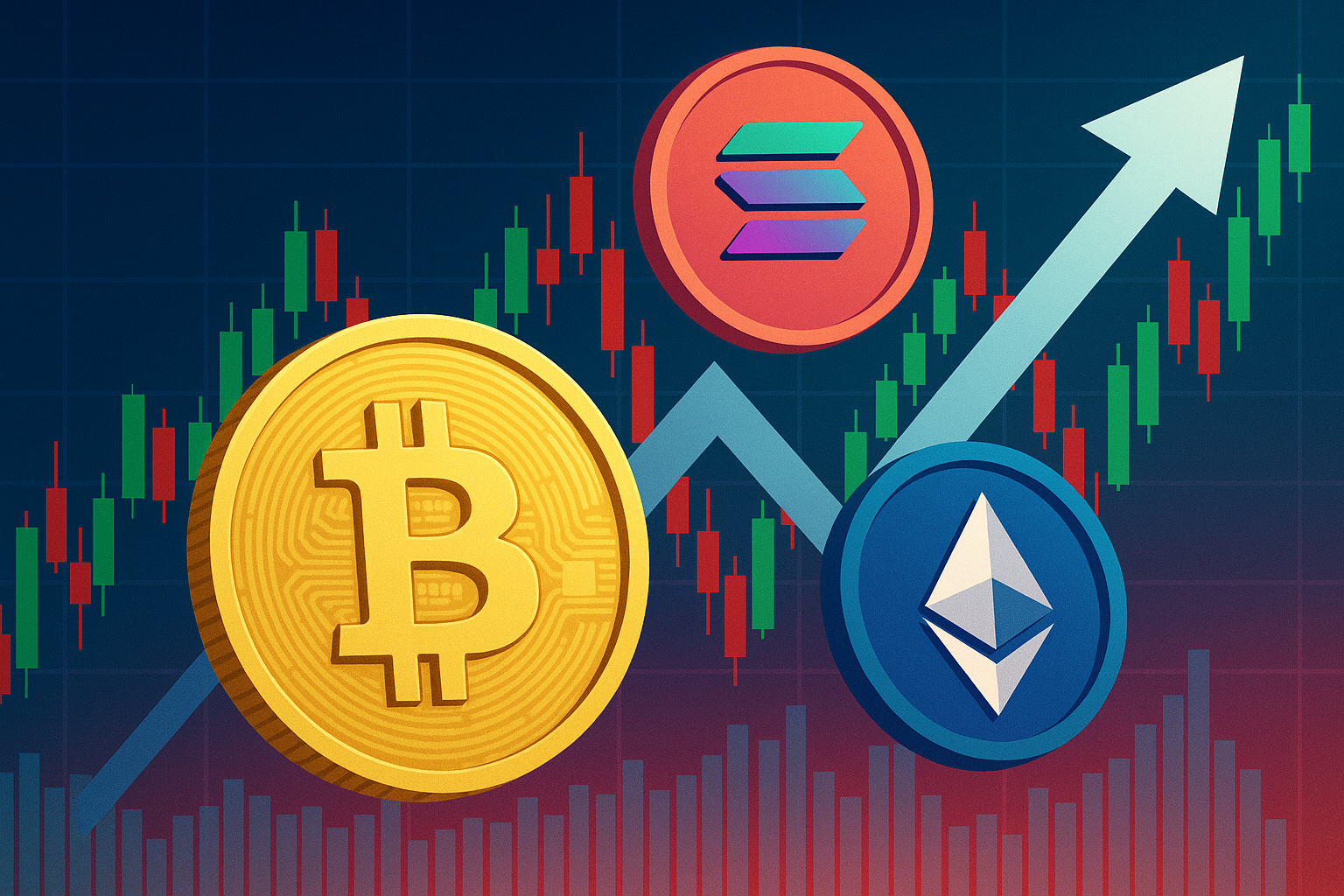 Krypto News: Bitcoins Marktdominanz fällt unter 63 % und Altcoins starten durch
