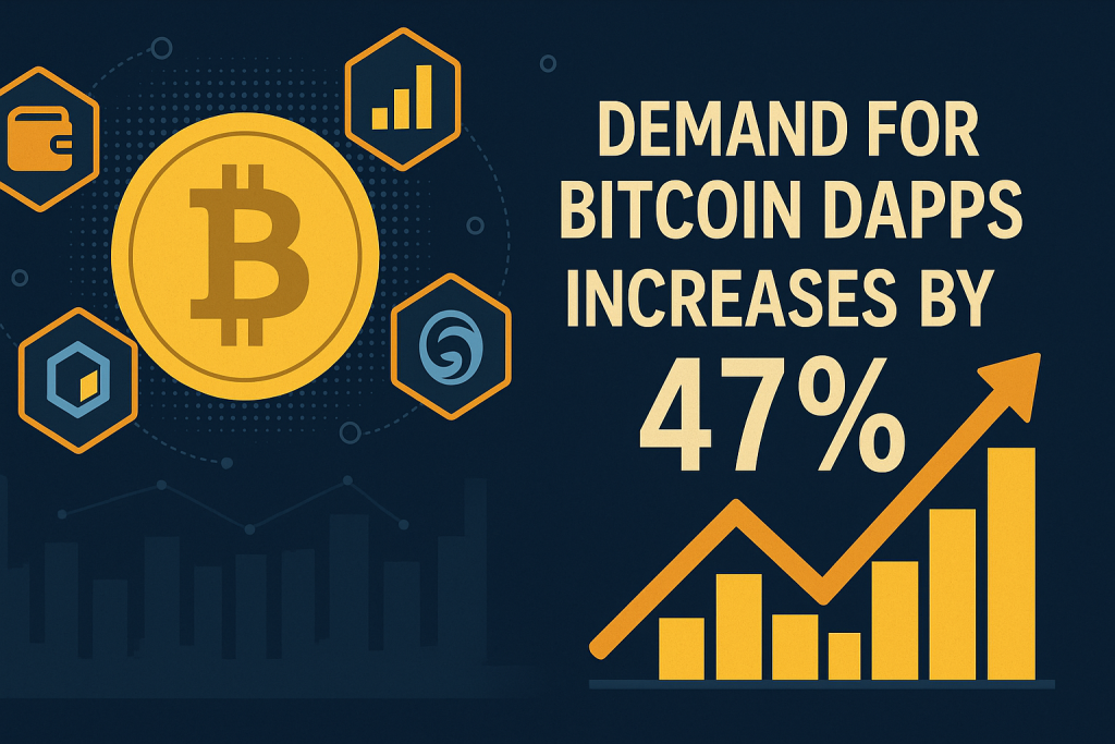 Bitcoin-dApps nun 47 % staerker gefragt Ist es der Gamechanger