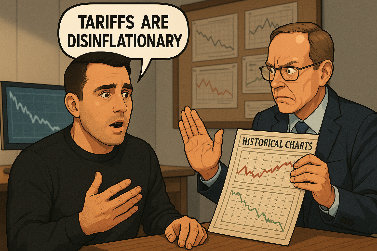 Krypto-Experte hält Zölle für disinflationär: Das lehrt die Geschichte!