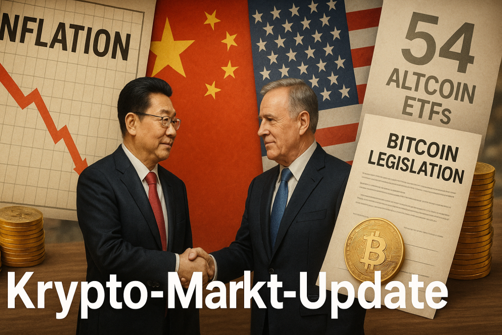 Krypto-Markt-Update Zinssorgen sinken und Adoption beschleunigt sich