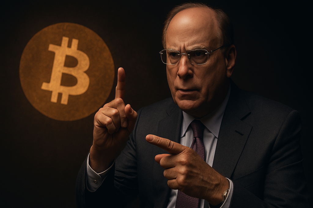 Krypto-News BlackRocks Aussage ueber Bitcoin wird jetzt ALLES veraendern