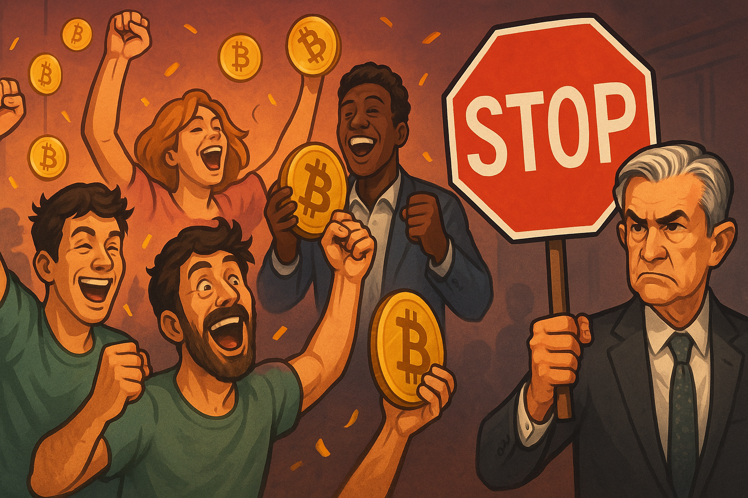 Krypto-News: Zinssenkungs-Befürworter kippt um, aber Investoren noch bullish!