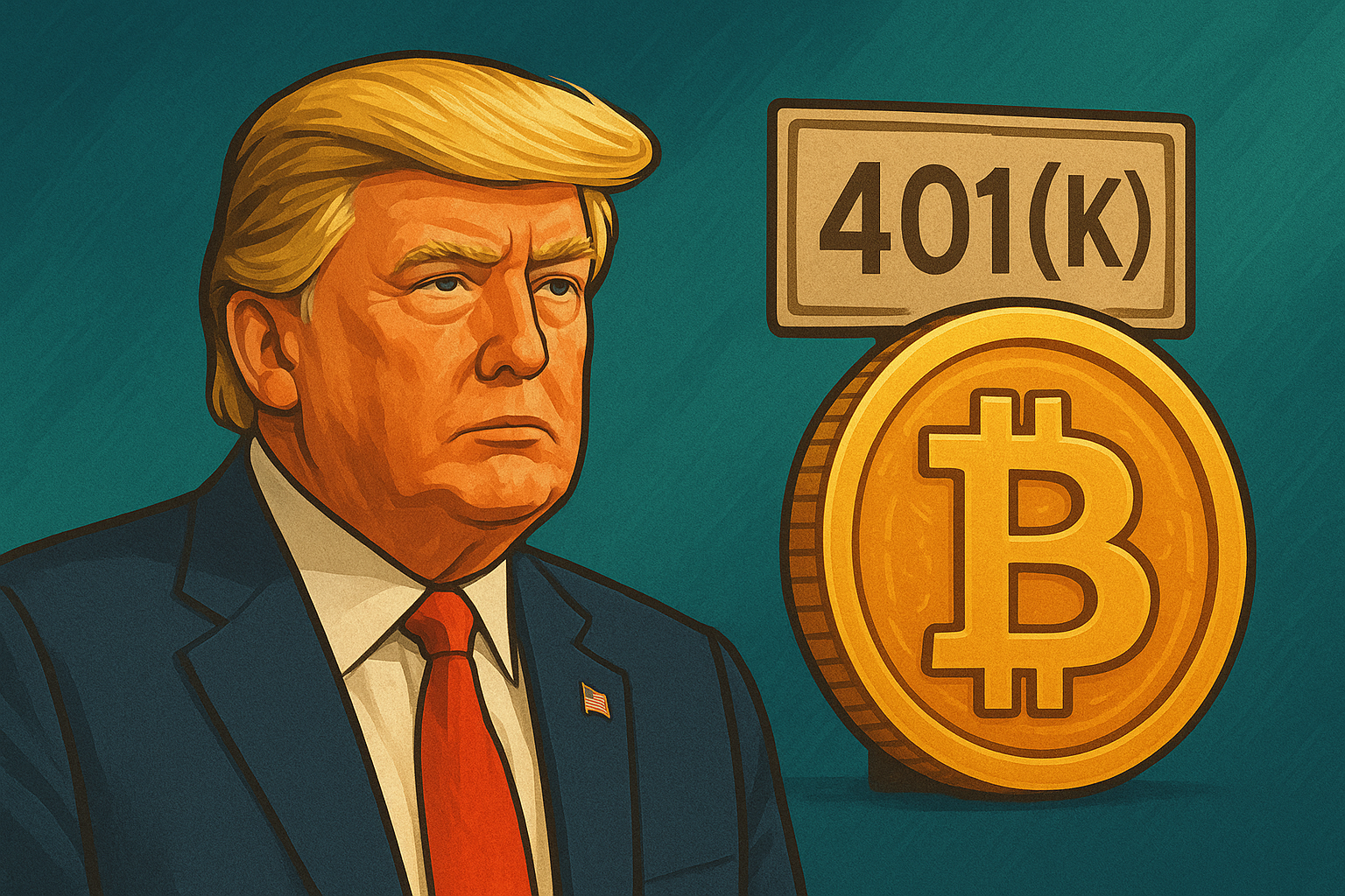 Trumps Bitcoin-Vision: 401(k)-Integration könnte Krypto-Revolution auslösen