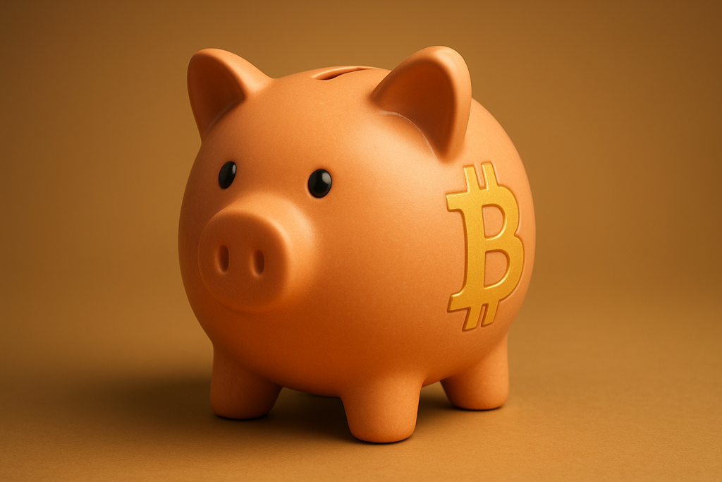 Bitcoin Spar-Schwein