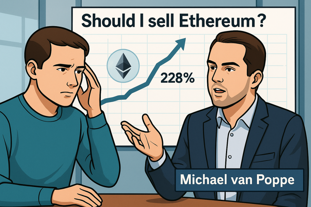 Krypto-Analyst beantwortet, ob man nun schon ETH verkaufen sollte